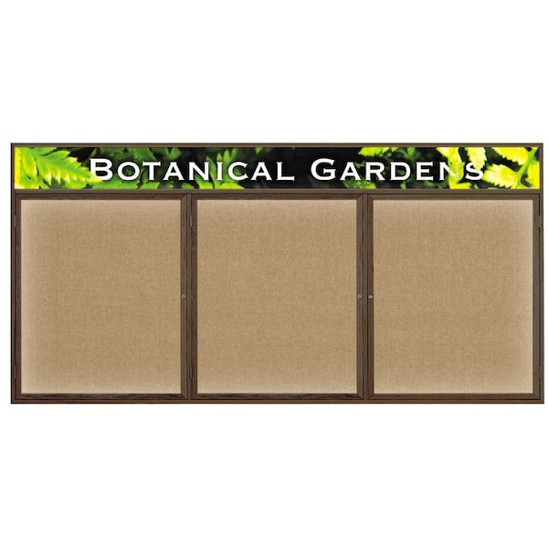 Open Faced Traditional Corkboard, 48x36"